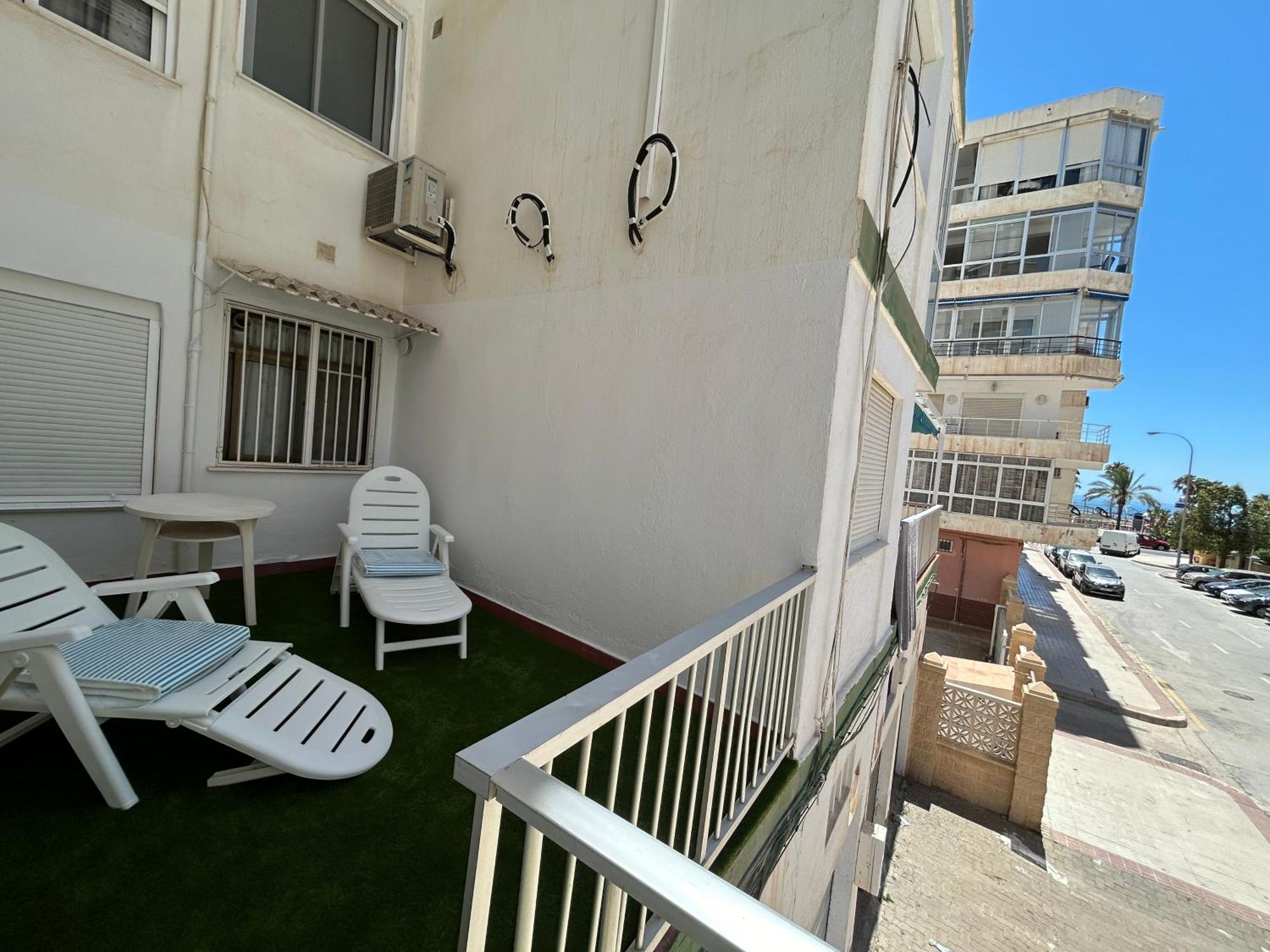 Blue Apartament Torre Del Mar Luaran gambar